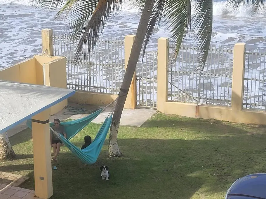 Ocean Beach Front In Luquillo Pr Near El Yunque Apartament